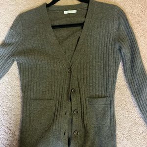 Chloe cashmere knit cardigan sweater